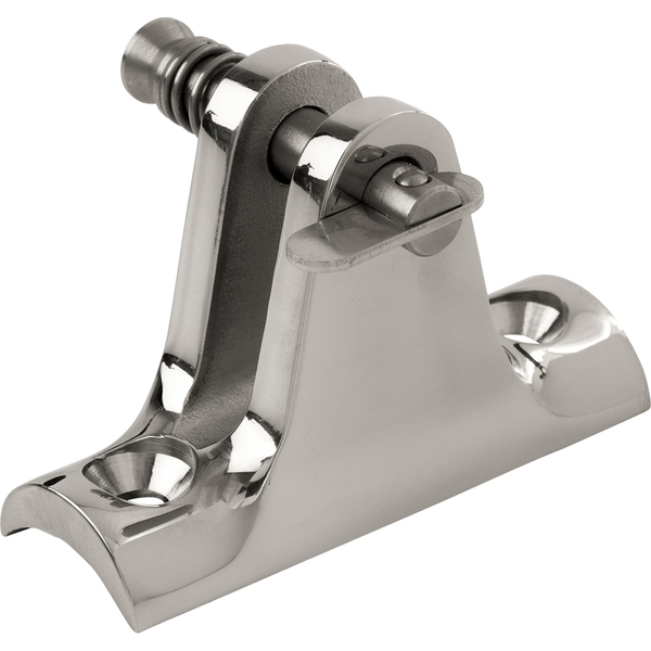 Sea-Dog Stainless Steel 90degree Concave Base Deck Hinge - Removable Pin 270245-1